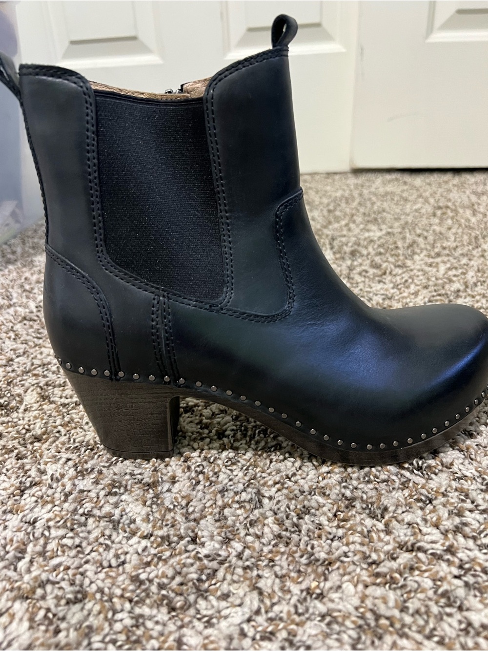 Dansko Shayna Boot black leather sz38 - Picture 5 of 10